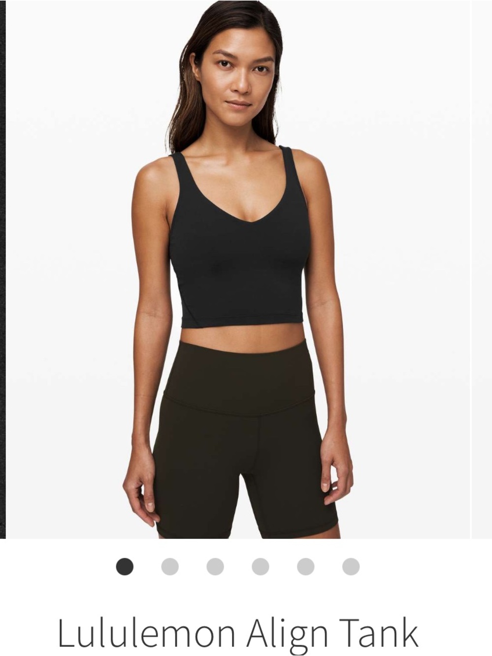Lululemon Align Tank
Black